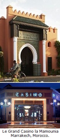 Grand Casino la Mamounia (Le Grand Casino la Mamounia), Marrakech, Morocco.