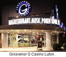 Grosvenor G Casino Luton.