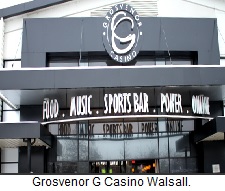 Grosvenor G Casino Walsall.