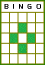 Bingo Inside Diamond Pattern.