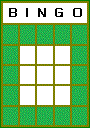 Bingo Outside Picture Frame Pattern.