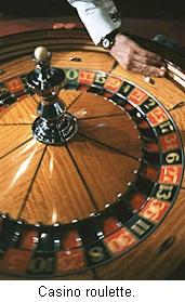 Roulette play.