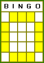 Bingo Letter O Pattern.