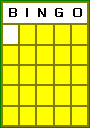 Bingo Open House Pattern.