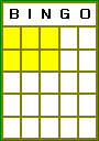 Bingo Six Pack Pattern.