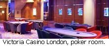 The Grosvenor Victoria Casino, London - Poker Room.