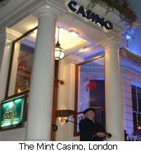 The Mint Casino, London.