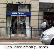 Gala Casino Piccadilly, London.