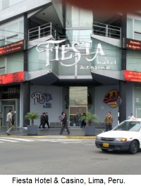 Fiesta Hotel & Casino, Lima, Peru.